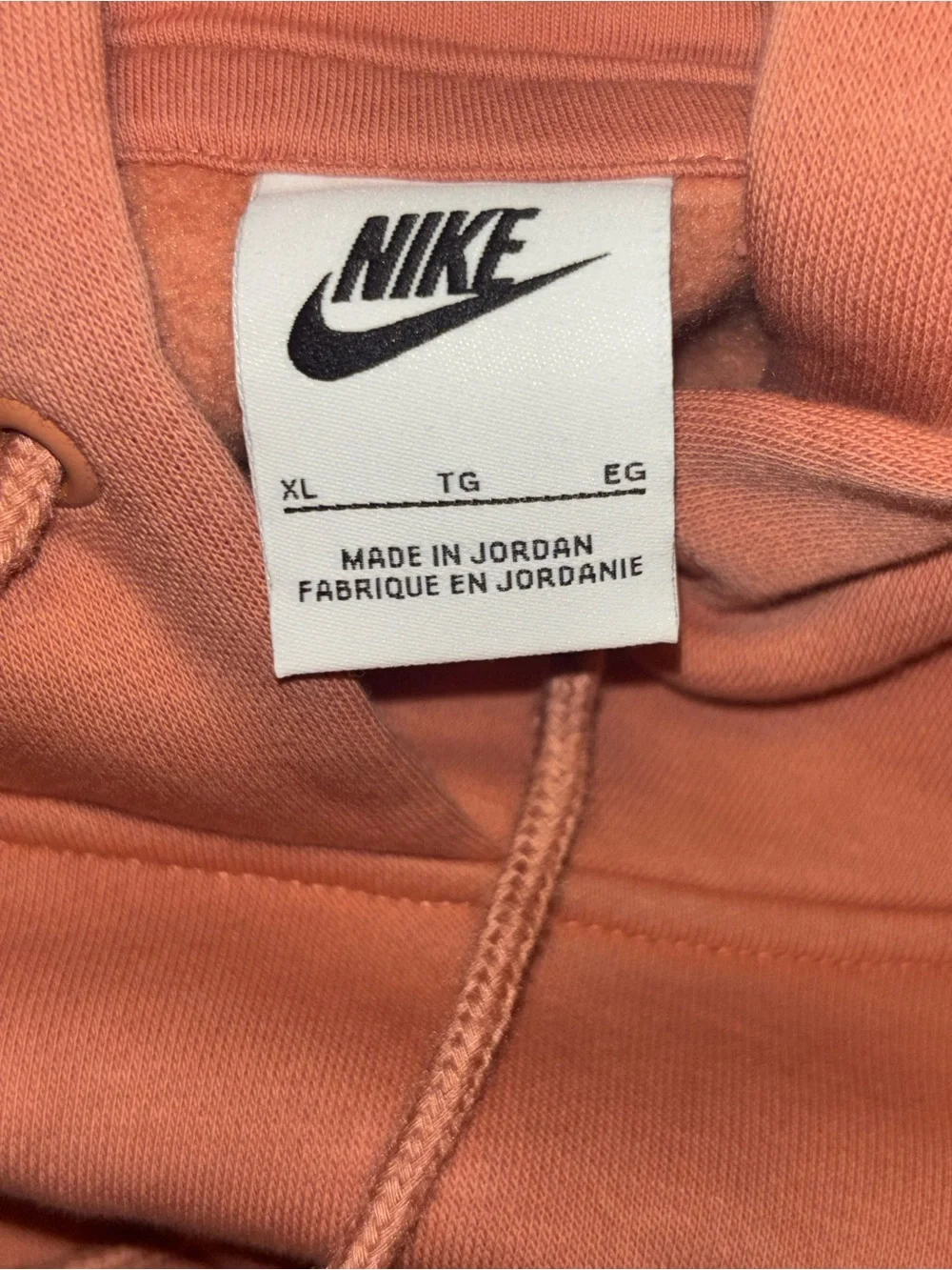Women’s Burnt Orange Hoodie Nike